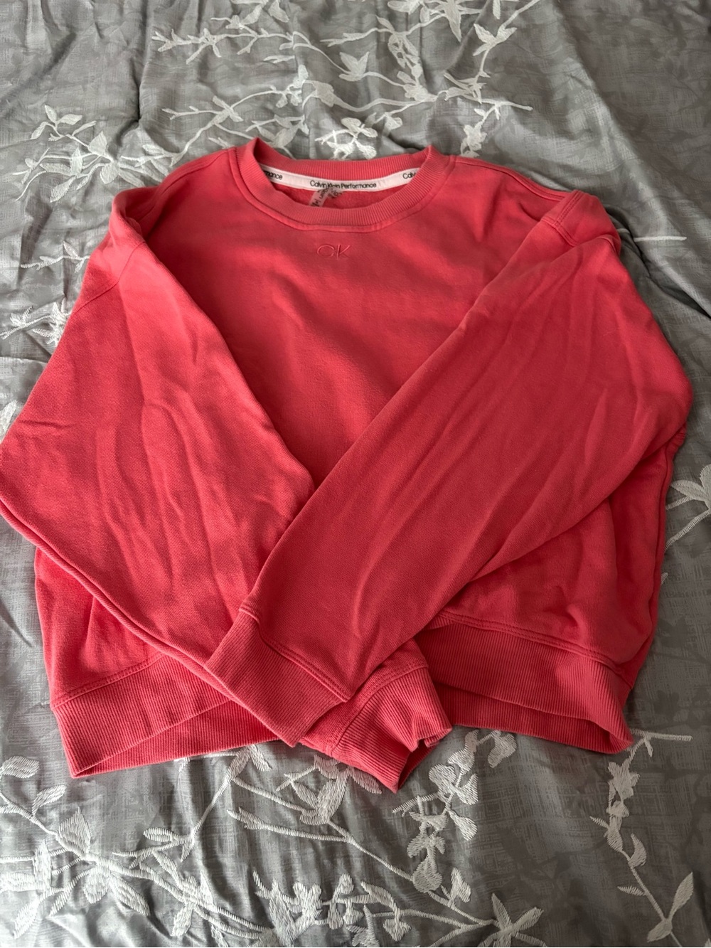 Calvin Klein Performance Coral Crewneck Sweatshirt